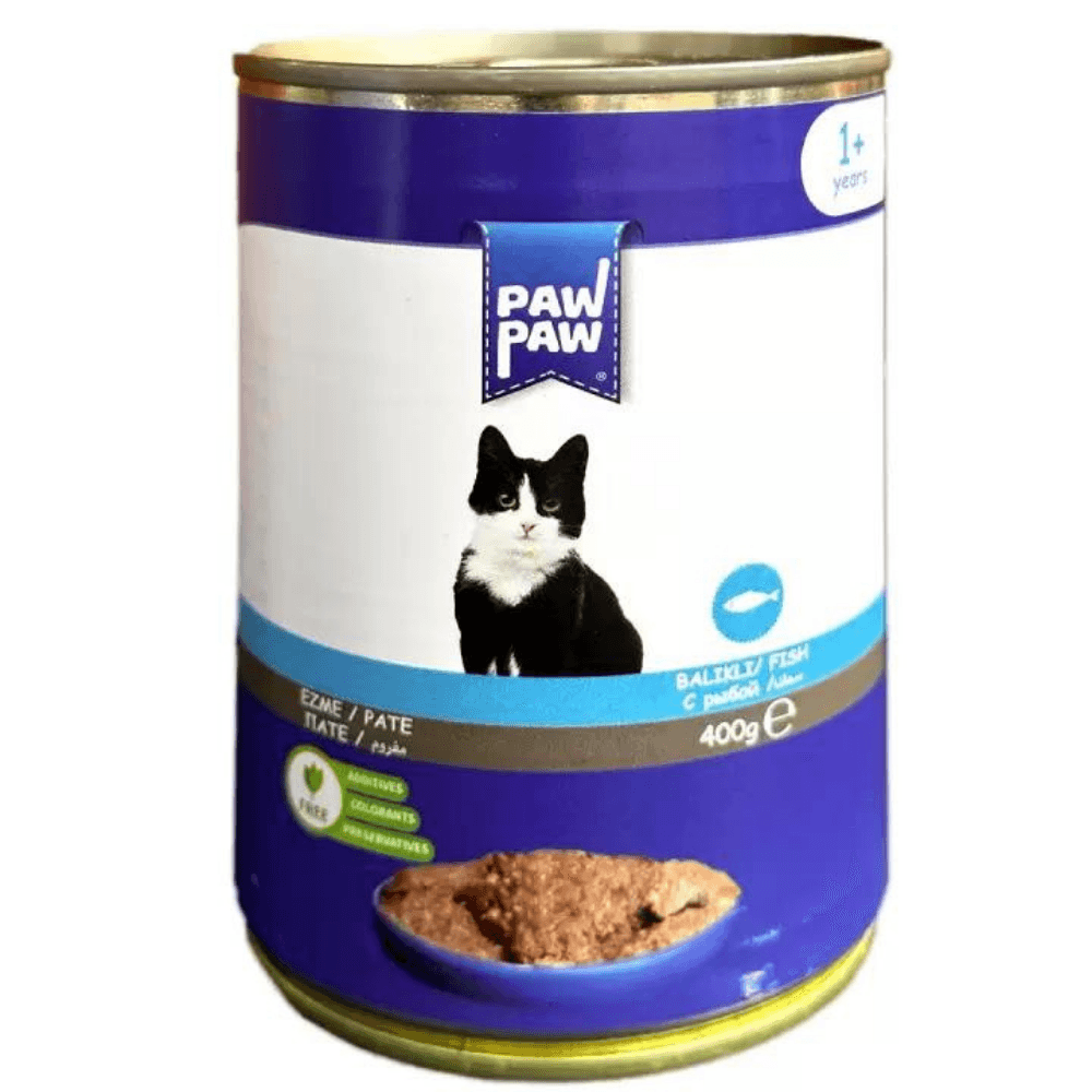 Paw Paw Balıklı Yetişkin Kedi Konservesi 400 Gr