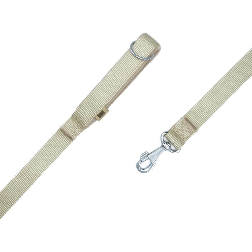 Doggie Polar Dokumadan El Yapımı Köpek Gezdirme Kayışı 3x100 Cm K.Haki