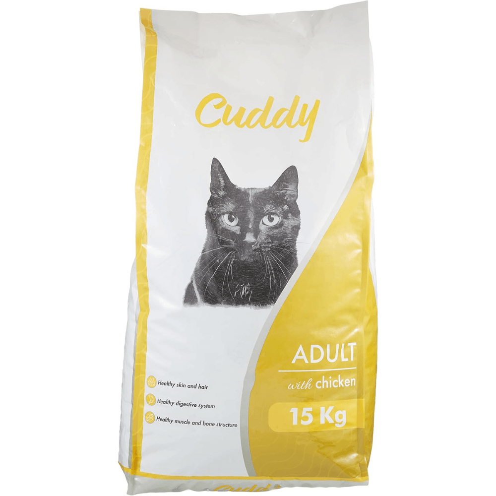 Cuddy Tavuklu Yetişkin Kedi Maması 15 Kg