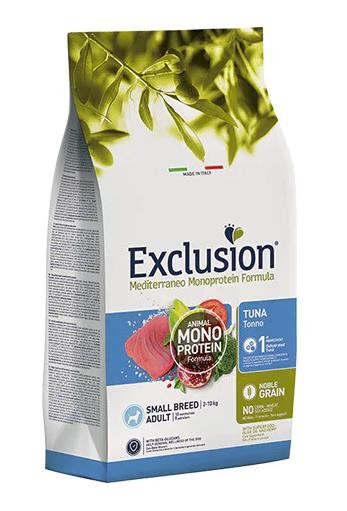 Exclusion Monoprotein Ton Balıklı ve Narlı Düşük Tahıllı Küçük Irk Yetişkin Köpek Maması 7 Kg