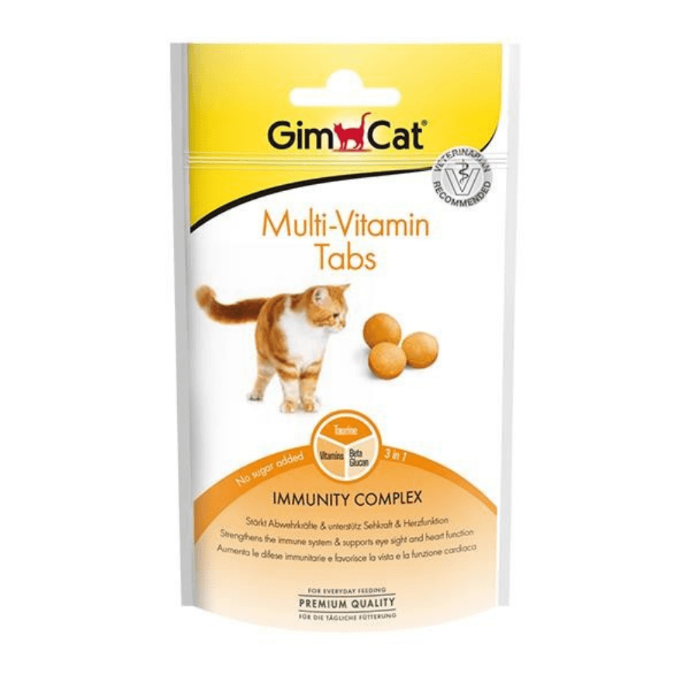 Gimcat Multivitamin Kedi Ödül Tableti 40 Gr
