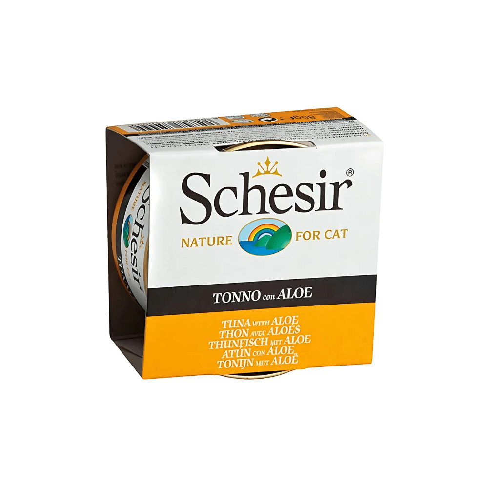 Schesir Jöleli Ton Balıklı ve Aloeveralı Kedi Yetişkin Konservesi 85 Gr (6 Adet)
