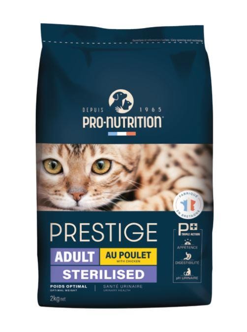 Pro Nutrition Prestige Adult Sterilised Yetişkin Kısırlaştırılmış Tavuk Etli Kedi Maması 2 Kg