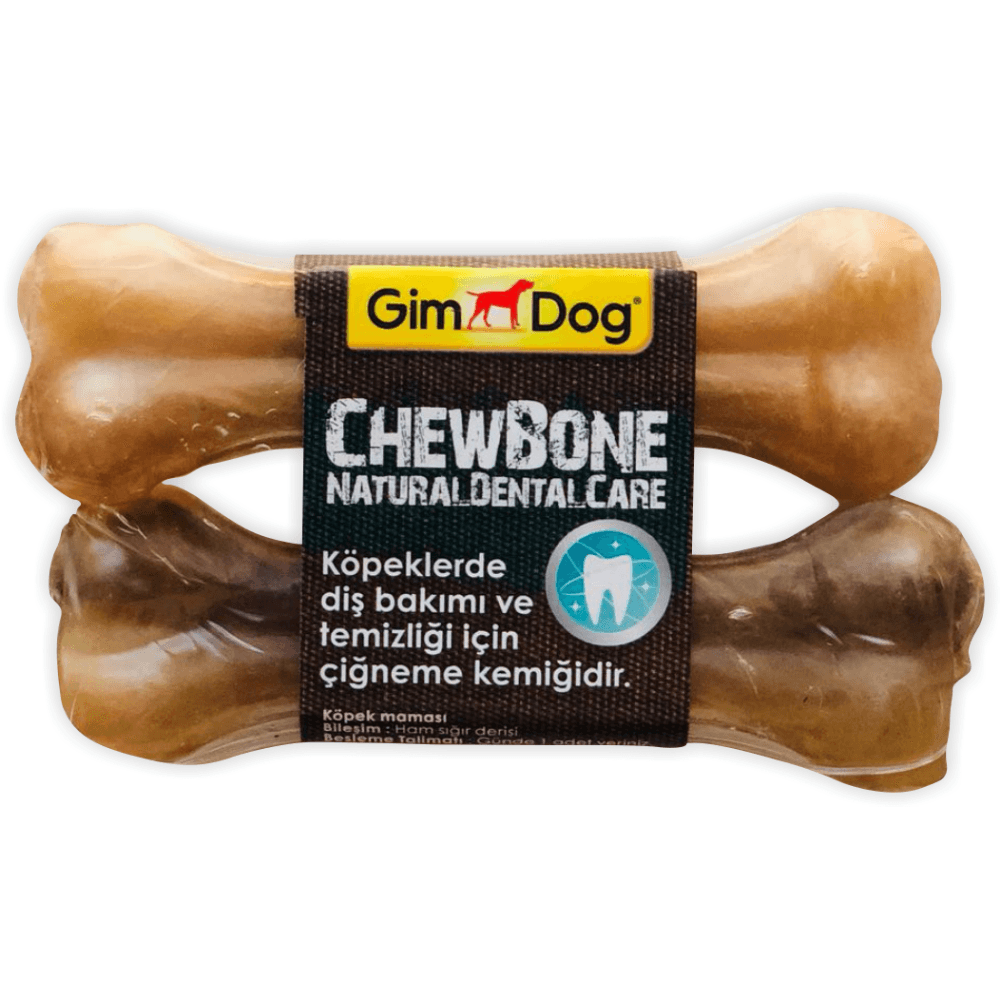 Gimdog Press Köpek Kemik 11 Cm Naturel (2 Adet)