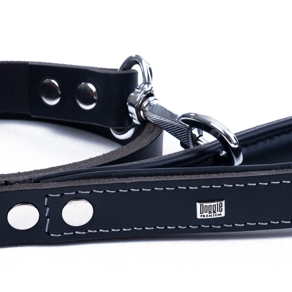Doggie Firstclass Gerçek Deriden El Yapımı Köpek Gezdirme Kayışı 3x100 Cm Kahverengi