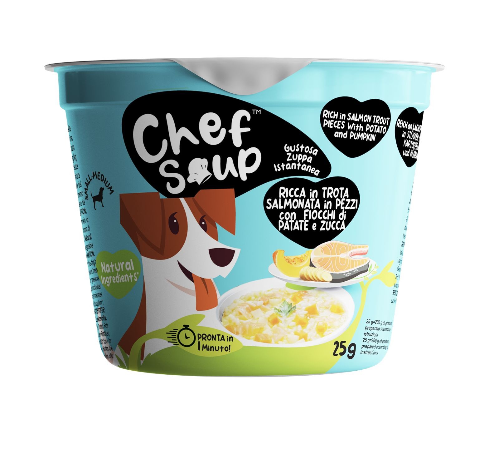 Chef Soup Somon, Patates Ve Bal Kabaklı Hazır Köpek Çorbası 25 Gr