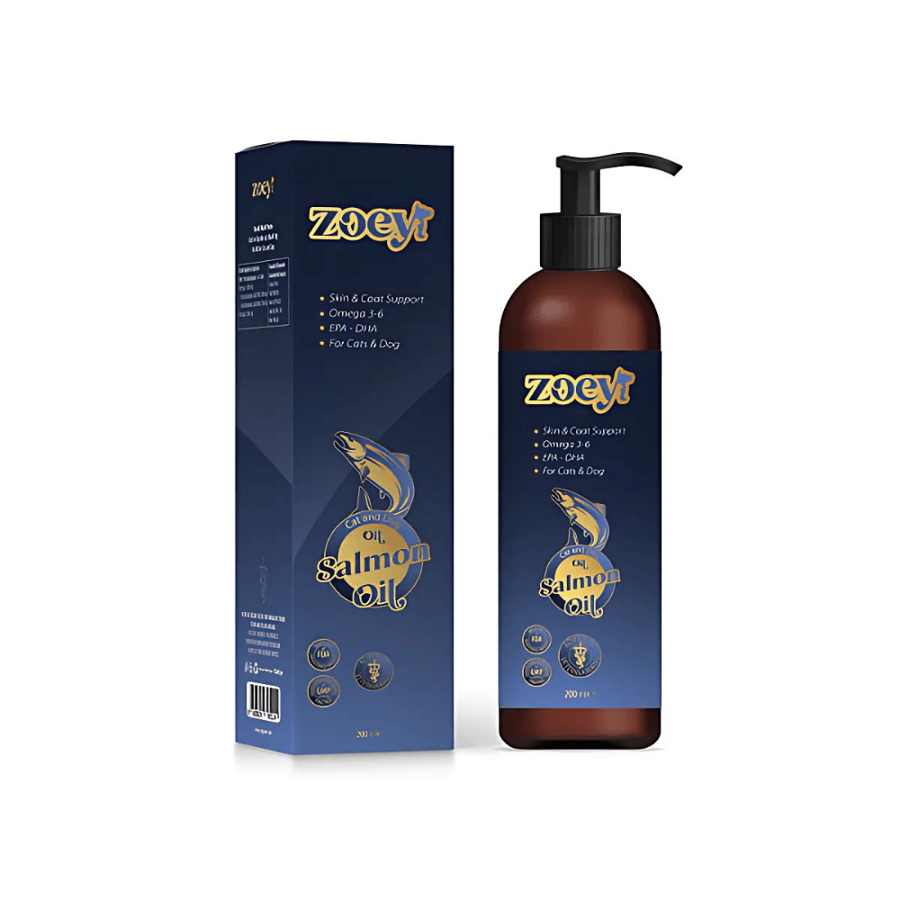 Zoey Salmon Oil Kedi ve Köpekler İçin Somon Yağı 250 ml