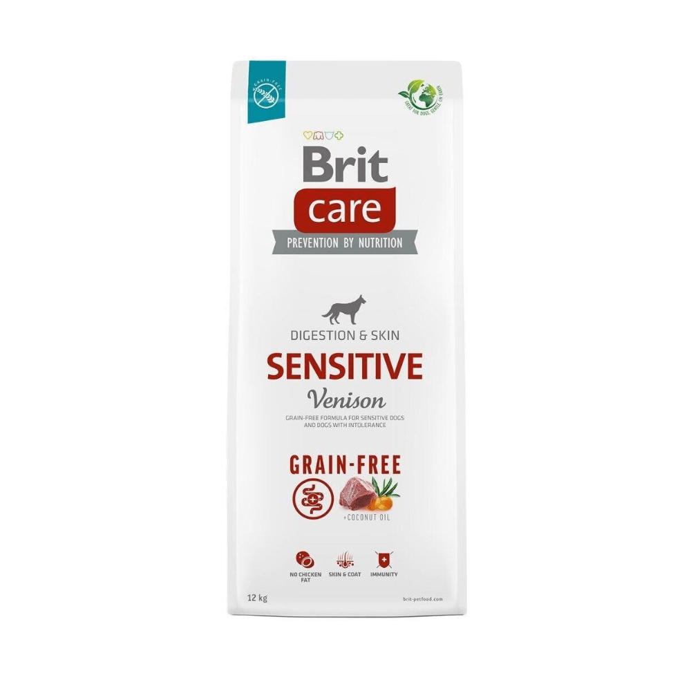 Brit Care Sensitive Digestion & Skin Geyikli Tahılsız Yetişkin Köpek Maması 12 Kg