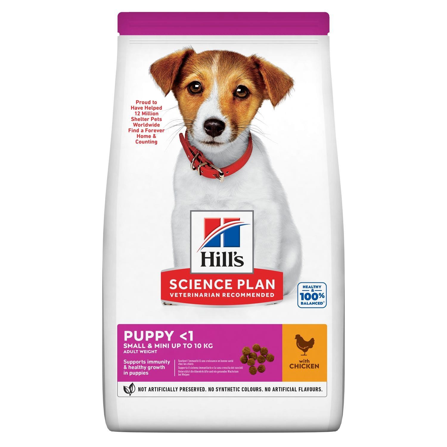 Hill's Tavuk Etli Mini Küçük Irk Yavru Köpek Maması 3 Kg