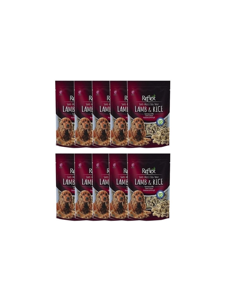 Reflex Semi Moist Kuzu Pirinçli Köpek Ödül Maması 150 Gr (10 ADET)