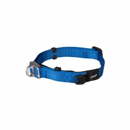 Rogz Utility Safety Halsband M Blauw Boyun Tasması