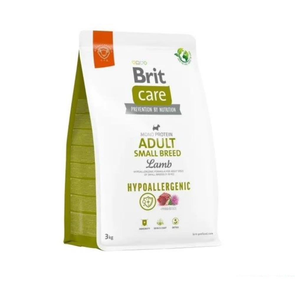 Brit Care Hypo-Allergenic Küçük Irk Kuzu Etli Yetişkin Köpek Maması 3 Kg