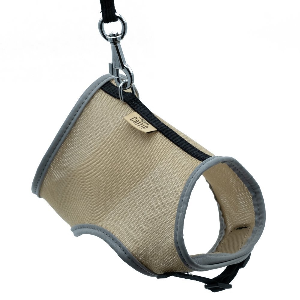 Cattie Havalı Dokuma Kedi Göğüs ve Uzatma Seti 1x25-35 Cm Bej