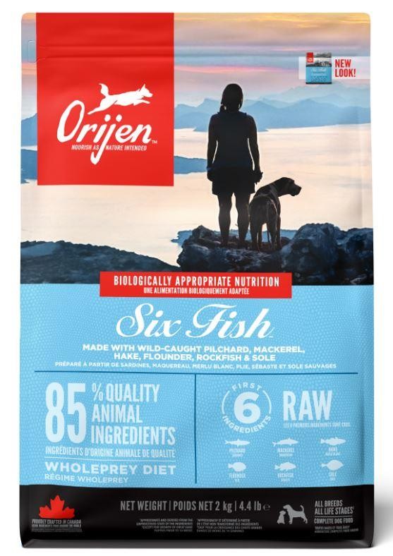 Orijen Six Fish 6 Balıklı Tahılsız Yetişkin Köpek Maması 2 Kg