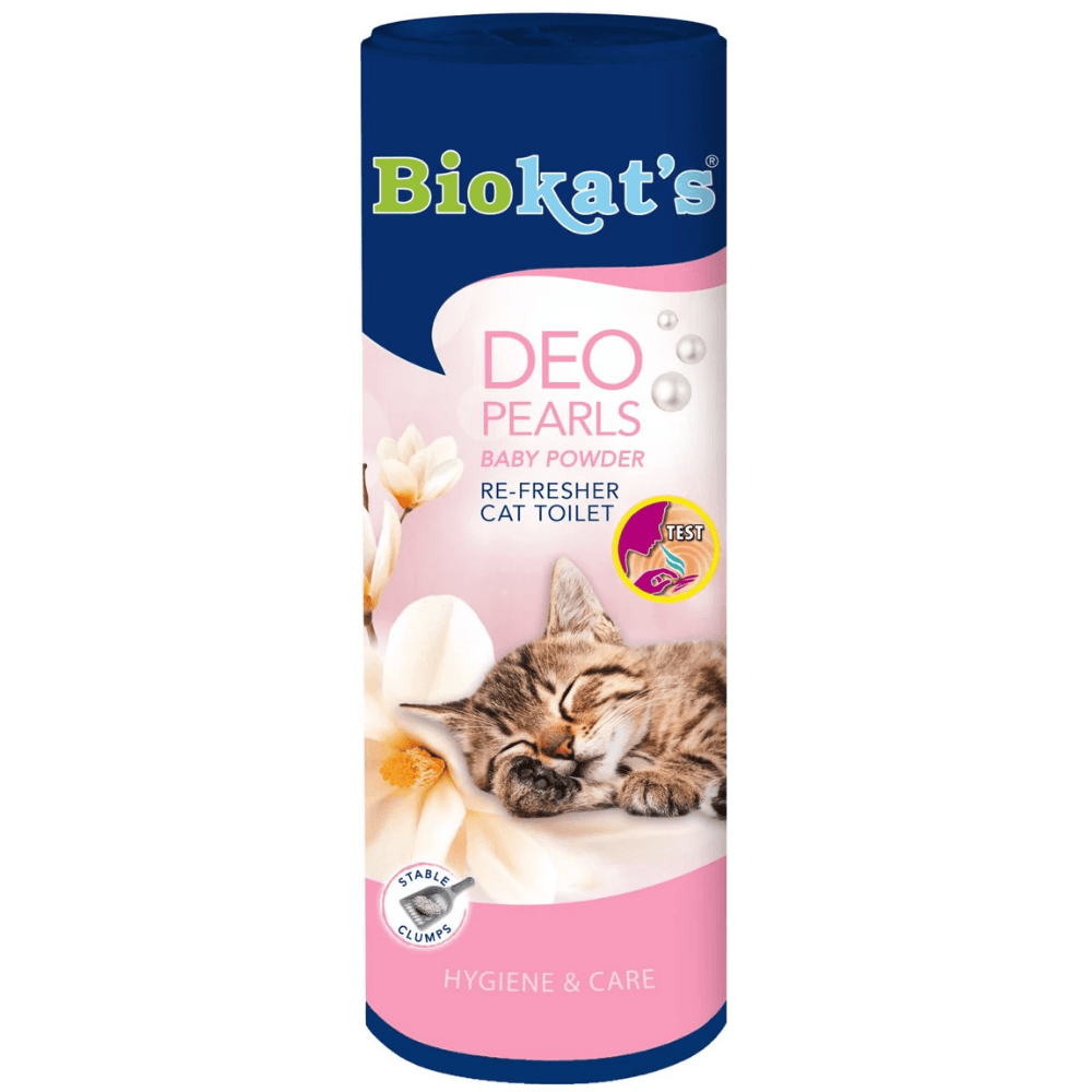 Biokats Deo Pearls Kedi Kumu Parfümü Bebek Pudrası Esanslı 700gr