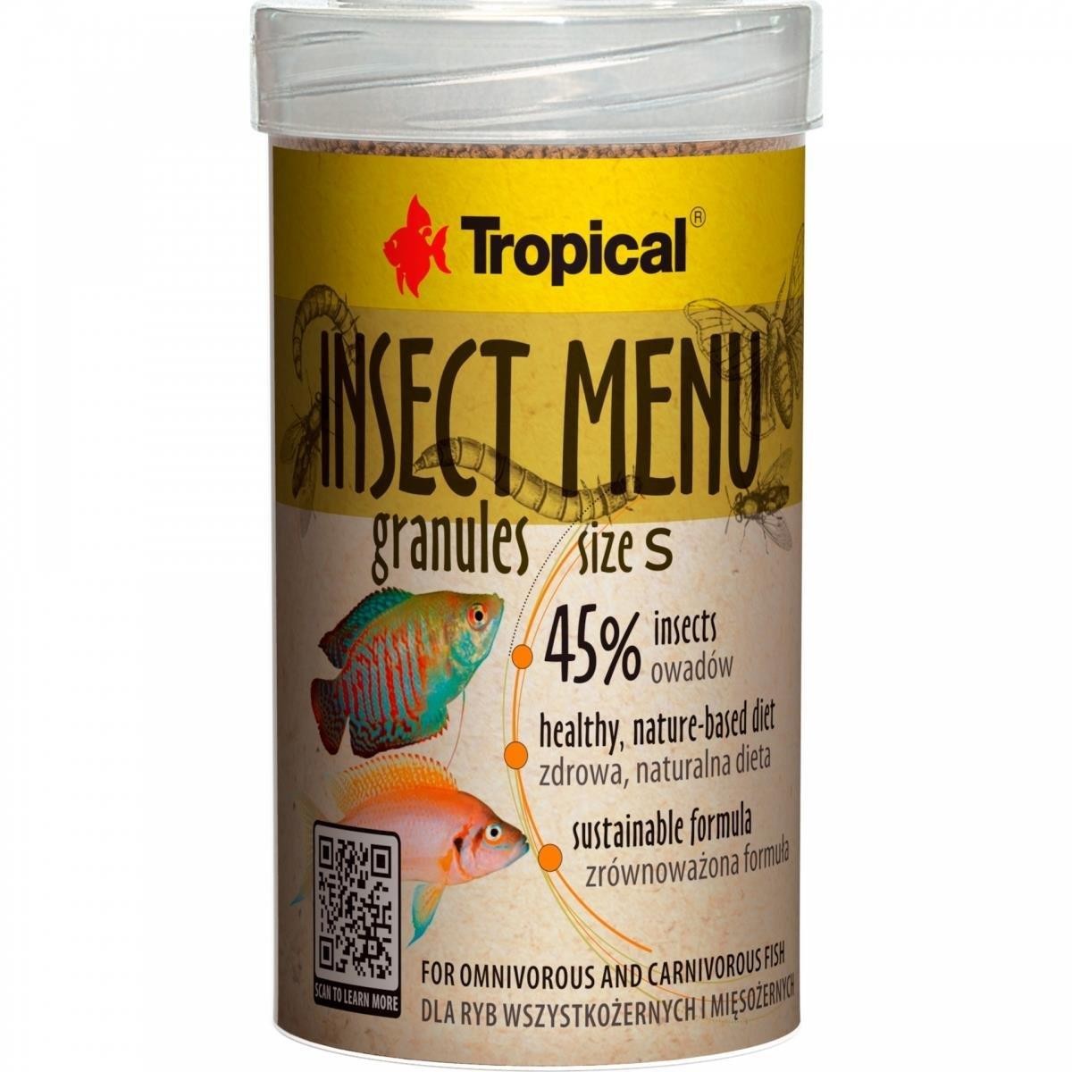Tropical Insect Menu Granules S 250 Ml/135 Gr
