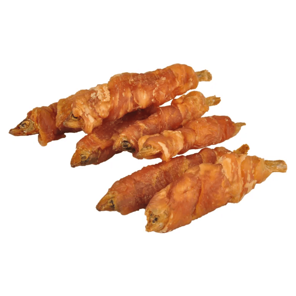 Flamingo Hapki Kurutulmuş Tavuklu ve Balıklı Şerit Kedi Ödülü 50 Gr