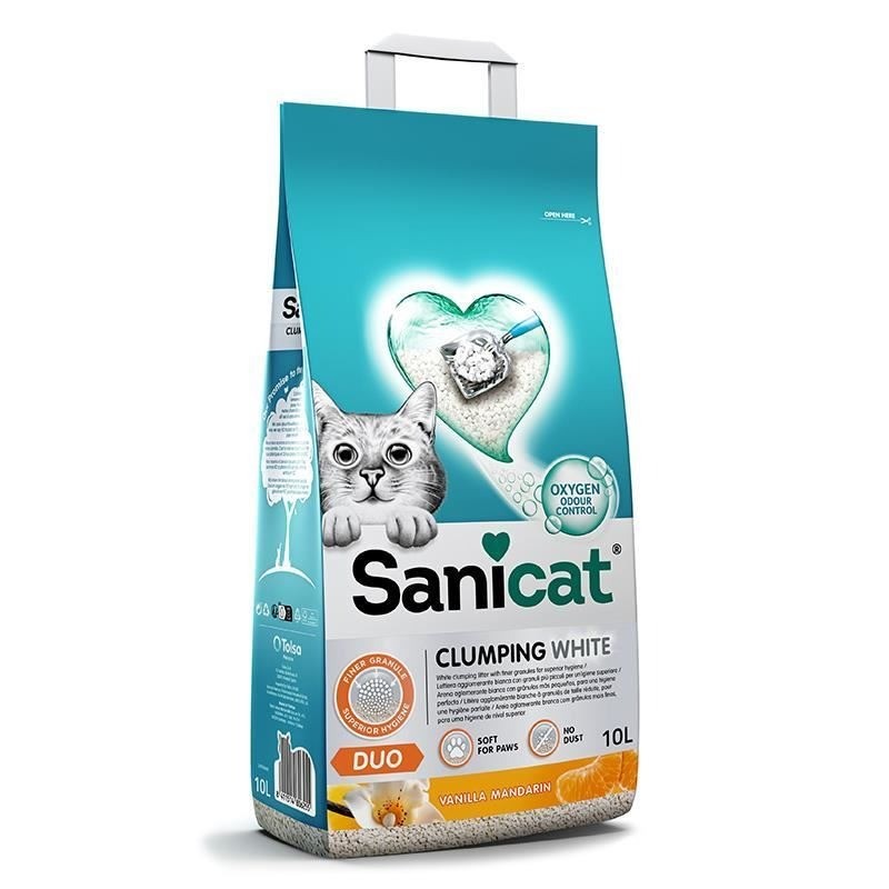 SaniCat Duo Narenciye Kokulu Kedi Kumu 10 Lt