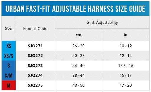 Rogz Urban Fast Fit Tuig M Gold Rush Göğüs Tasması