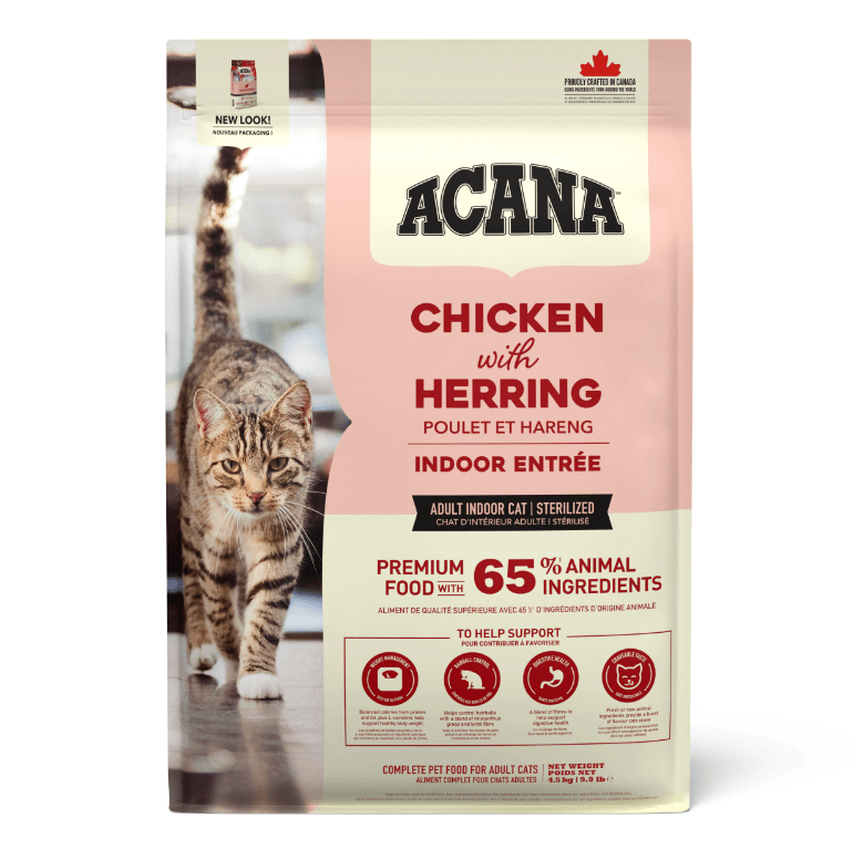 Acana Indoor Entree Sterilised Kısırlaştırılmış Yetişkin Kedi Maması 4.5 Kg