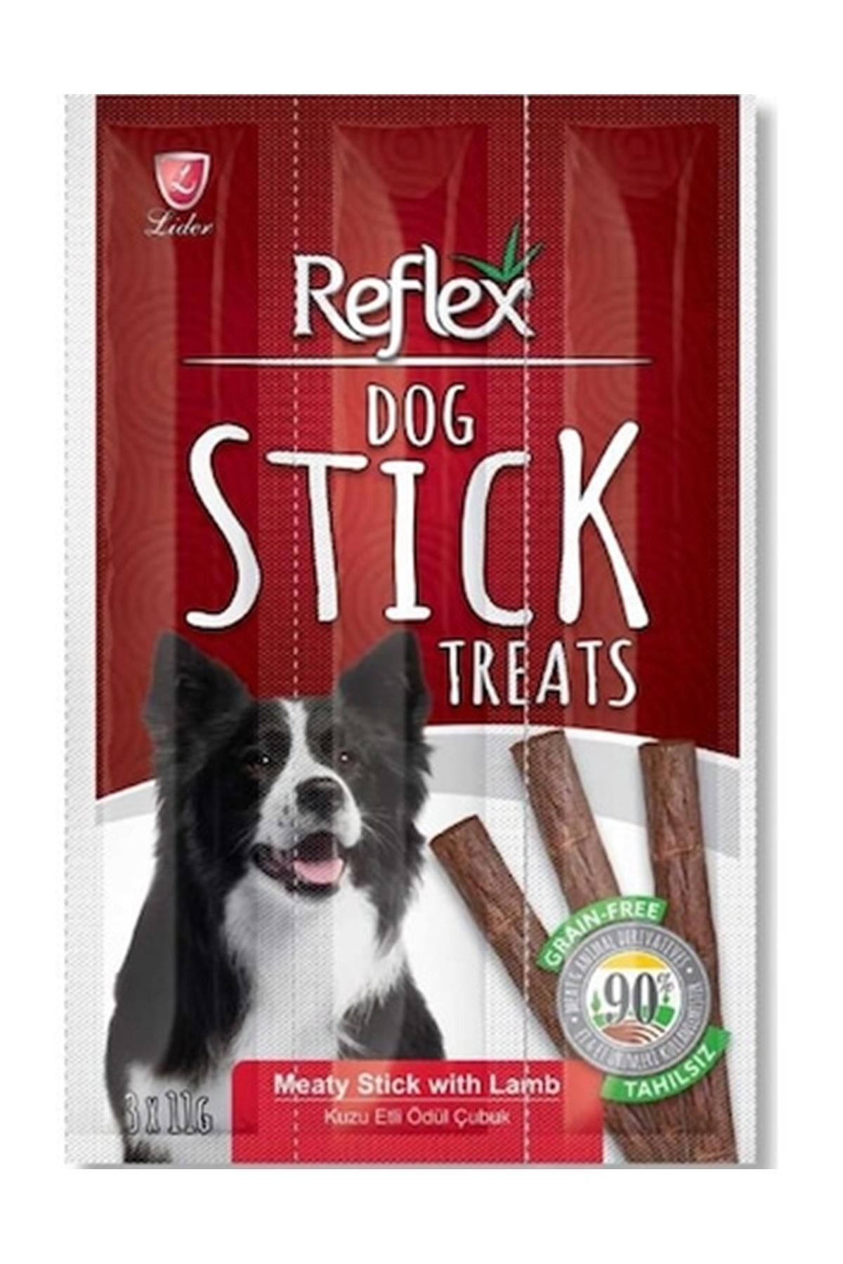 Reflex Stick Kuzu Etli Köpek Ödül Çubuğu 11 Gr (3 Adet)