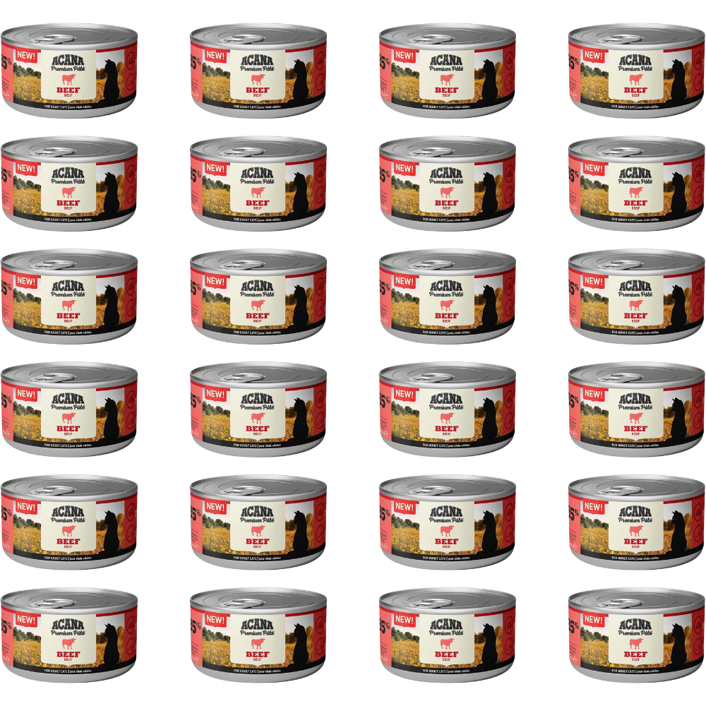 Acana Premium Pate Sığır Etli Yetişkin Kedi Konservesi 85 Gr(24 Adet)