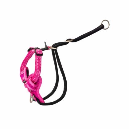 Rogz Utility Stop Pull Tuig XL Roze Göğüs Tasması