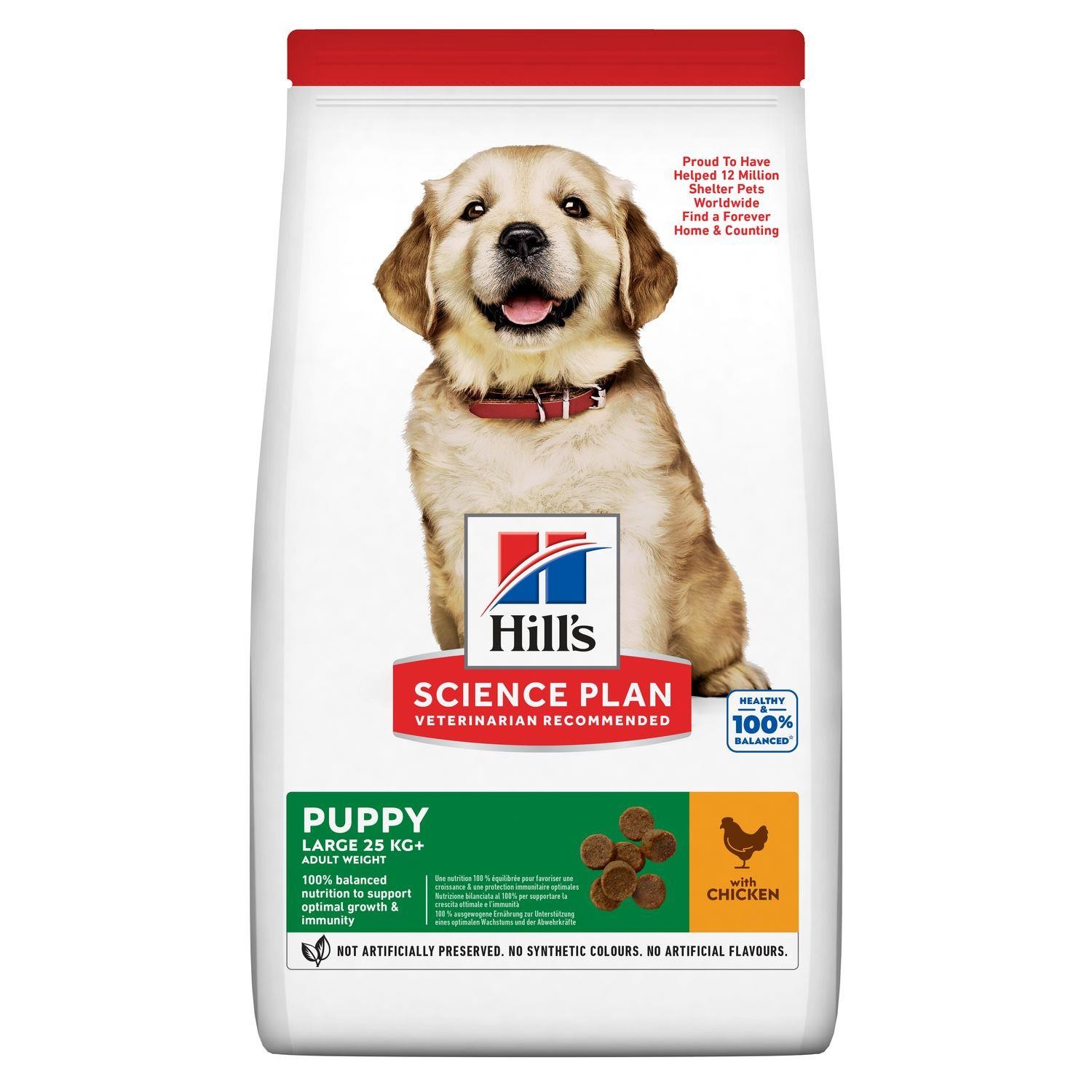 Hill's Tavuk Etli Büyük Irk Yavru Köpek Maması 14.5 Kg