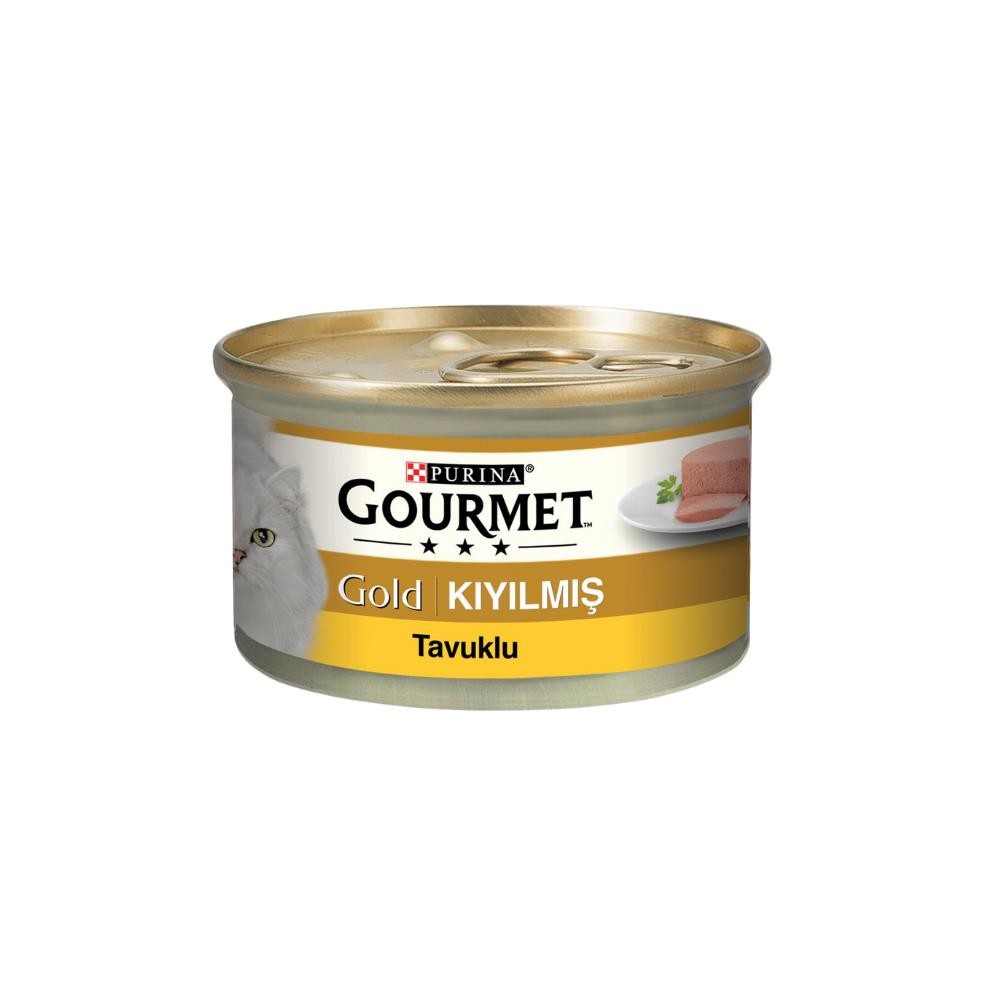 Gourmet Gold Kıyılmış Tavuk Etli Kedi Konservesi 85 Gr