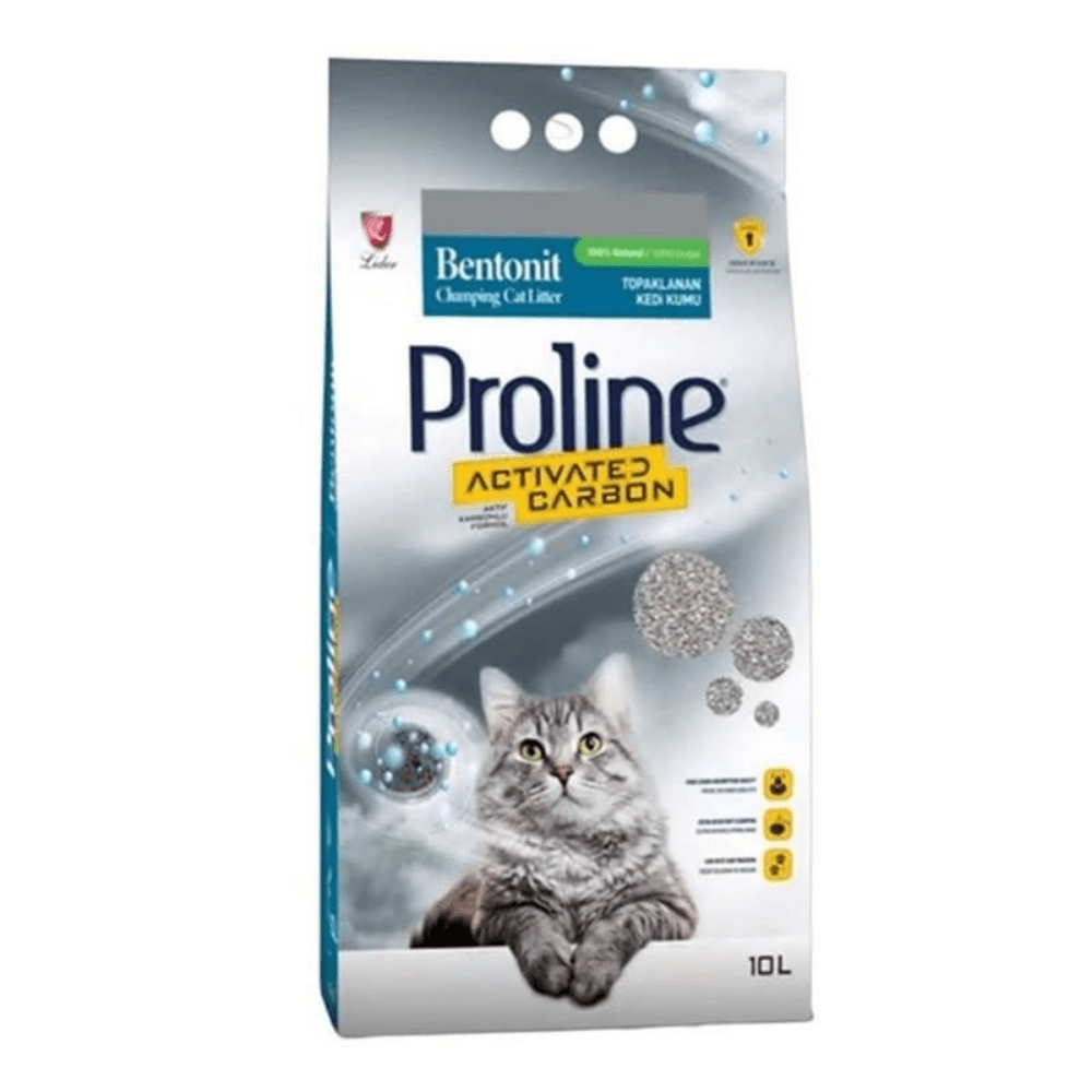 Proline Aktif Karbonlu Kedi Kumu 10 Lt