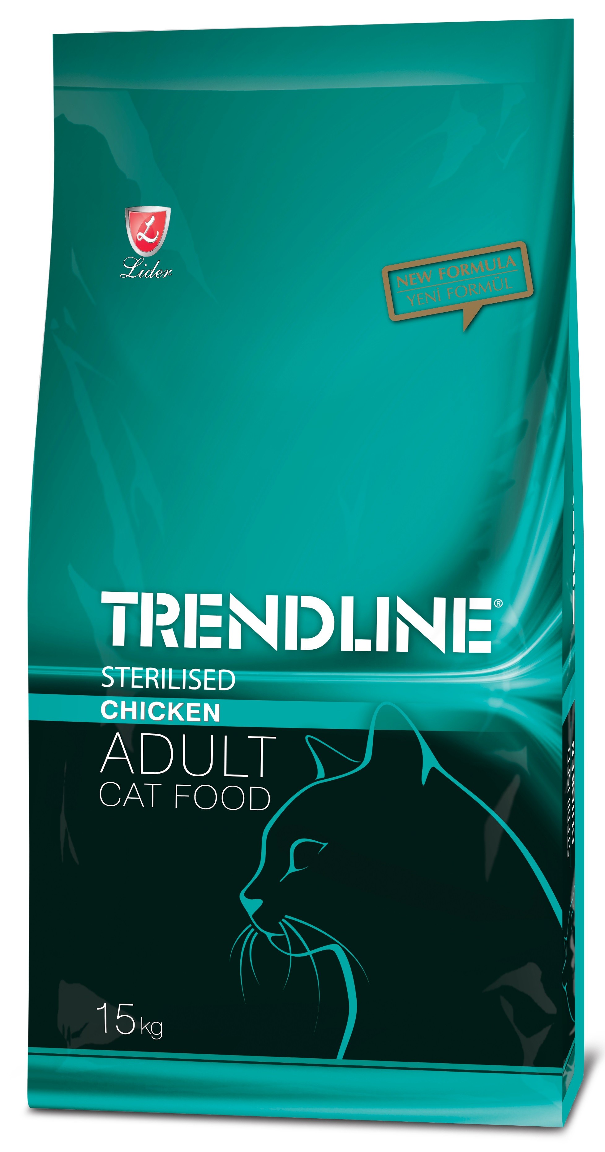 Trendline Tavuk Etli Kısırlaştırılmış Kedi Maması 15 Kg