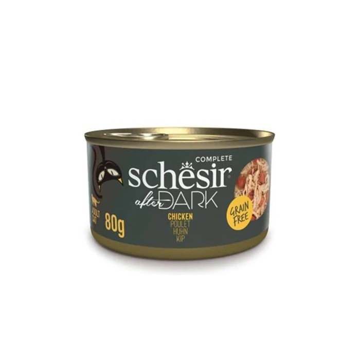 Schesir After Dark Wholefood Tavuklu Yetişkin Kedi Konservesi 80 Gr