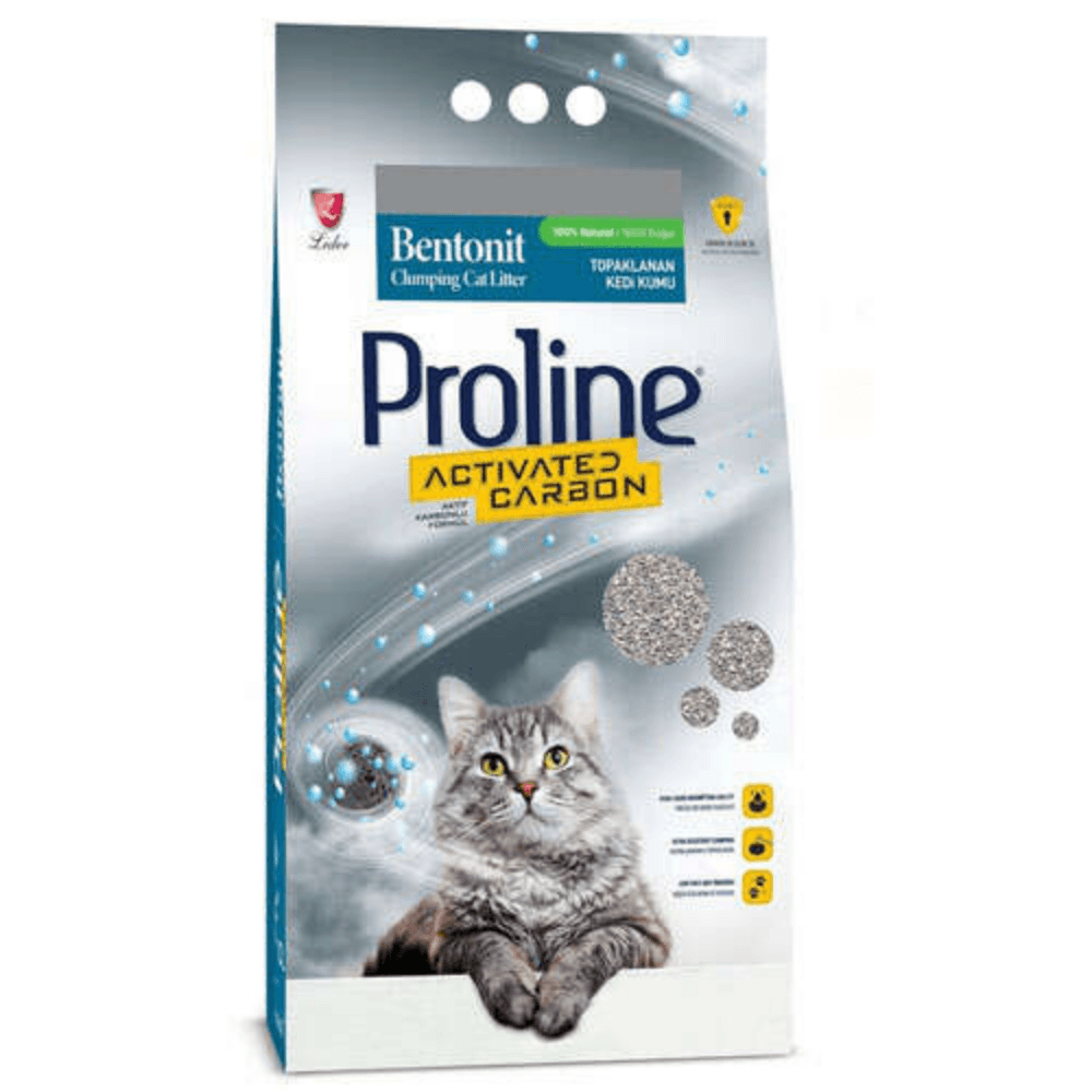 Proline Aktif Karbonlu Kedi Kumu 20 Lt