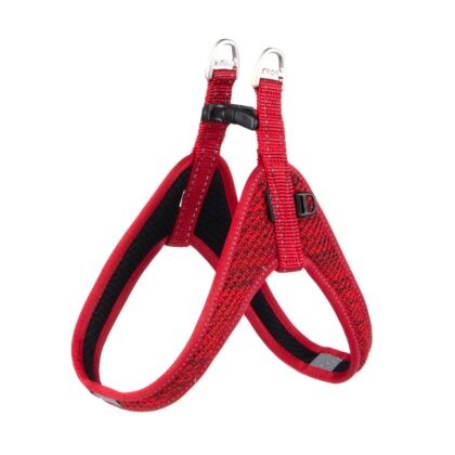 Rogz Utility Fast Fit Tuig XXS Rood Göğüs Tasması
