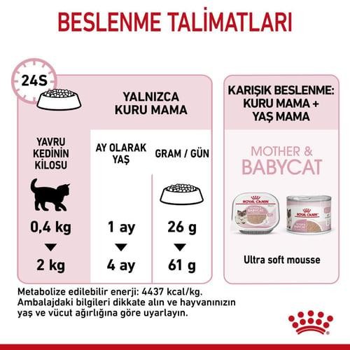 Royal Canin Mother & Babycat Yavru ve Yetişkin Kedi Maması 4 Kg