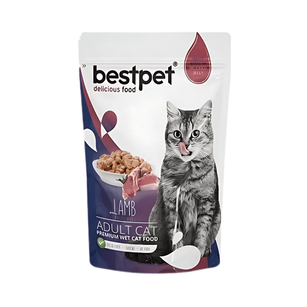 BestPet Adult Jelly Pouch Kuzulu Kedi Maması 85 Gr (24 Adet)