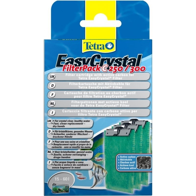 Tetra Tec Easy Crystal Filter Pack C250/300 Yedek Kartuş