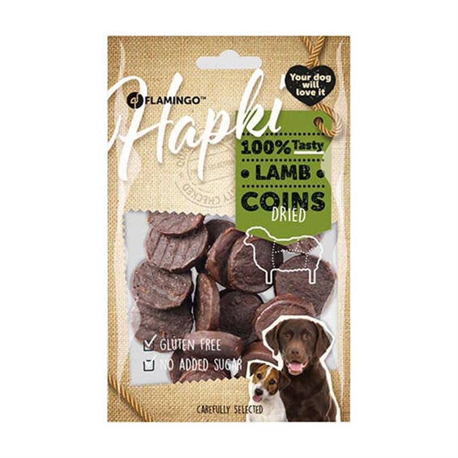Flamingo Hapki Coins Kuzu Etli Köpek Ödül Maması 85 Gr
