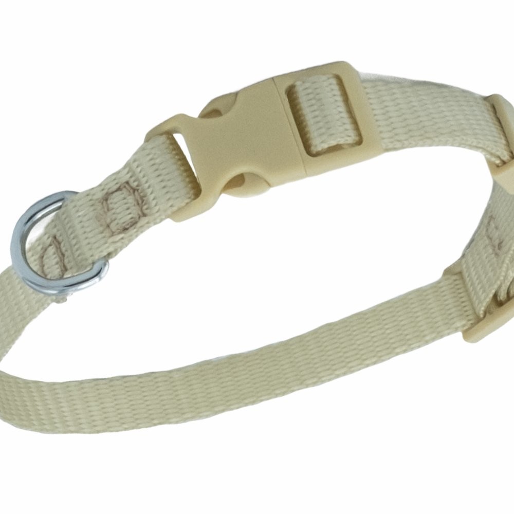 Doggie Ayarlanabilir Özellikli Dokumadan El Yapımı Köpek Boyun Tasması 1x20-30 Cm K.Haki