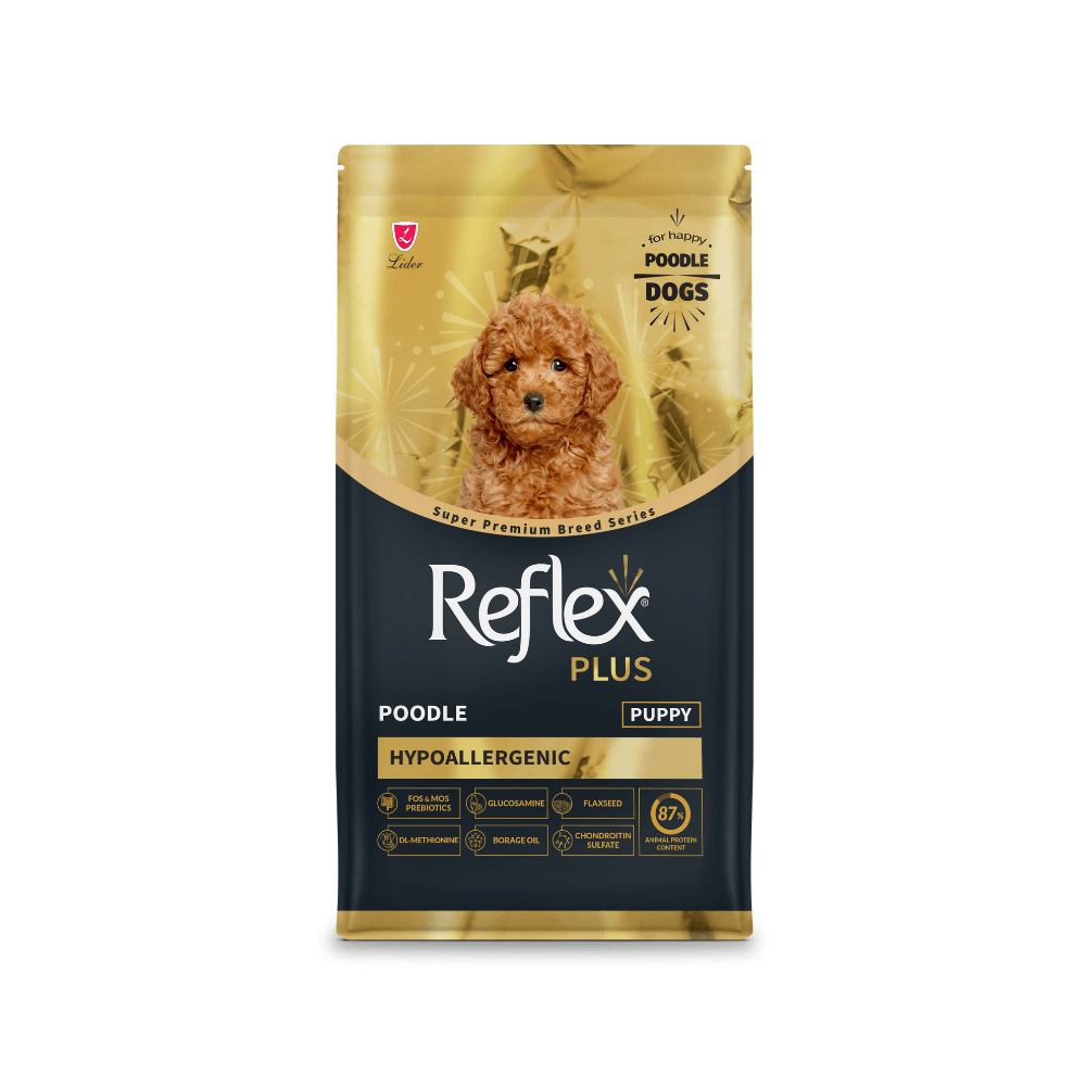 Reflex Plus Poodle Hipoalerjenik Tavuklu Yavru Köpek Maması 1,5 Kg