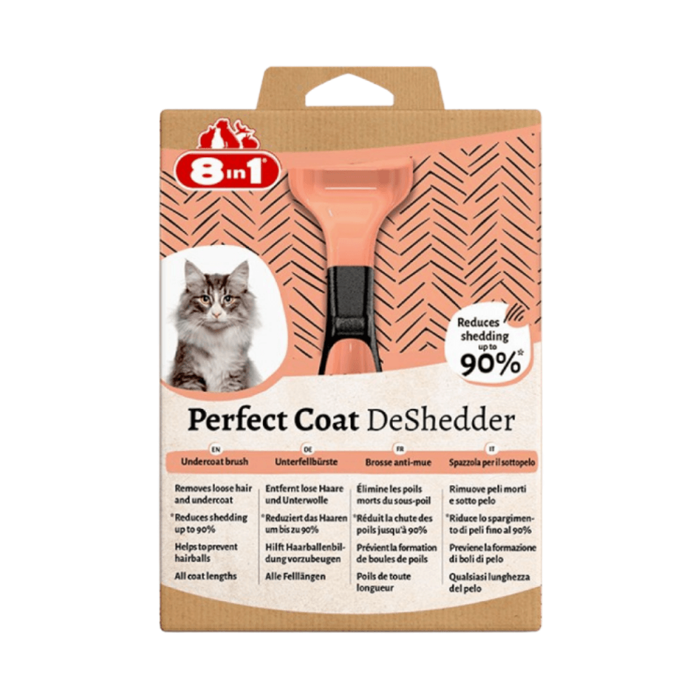 8in1 Perfect Coat DeShedder Kedi Tarağı S