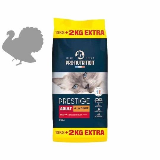 Pro Nutrition Prestige Adult Yetişkin Hindili Kedi Maması 10 + 2 Kg