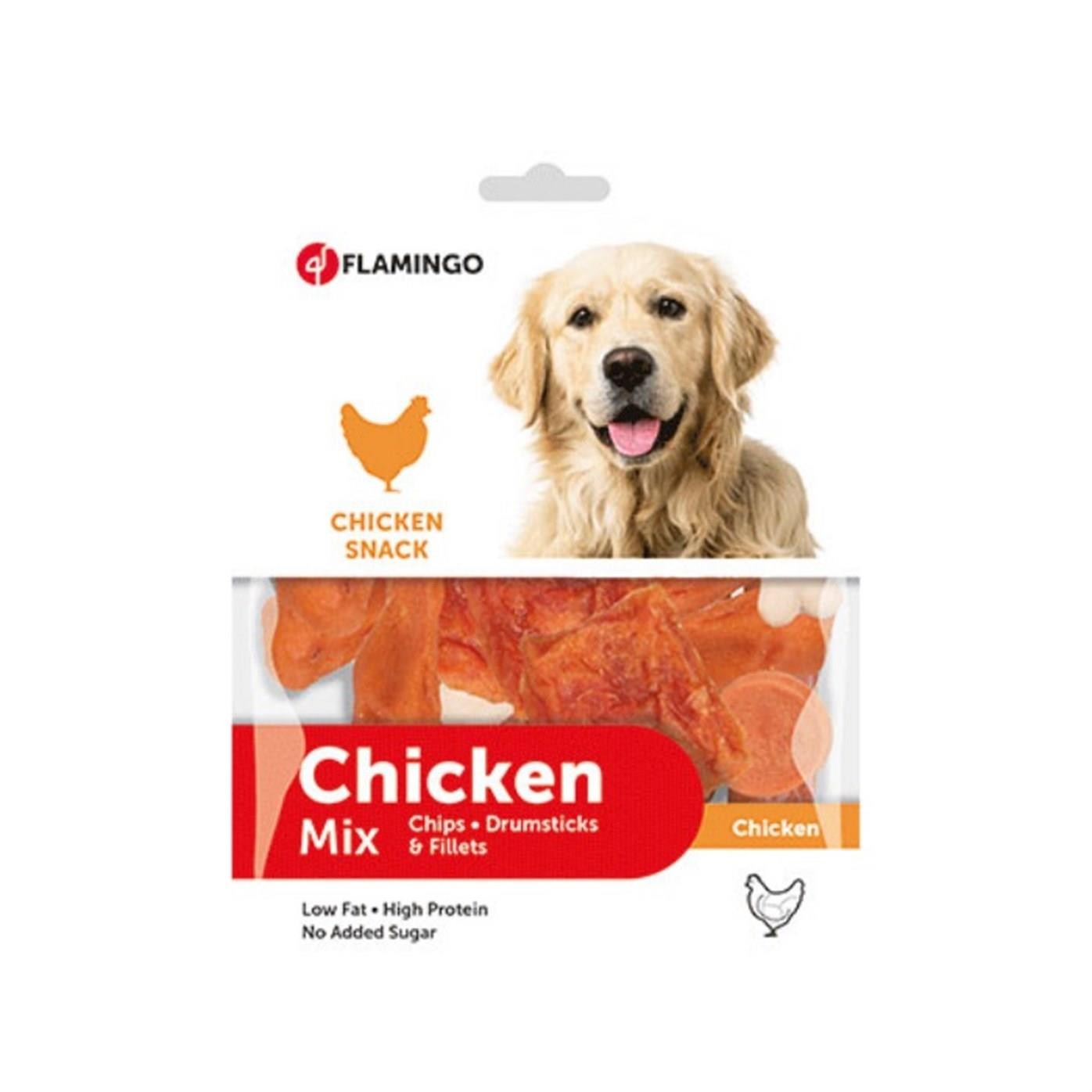 Flamingo Mix Tavuk Etli Karışık Köpek Ödülü 170 Gr