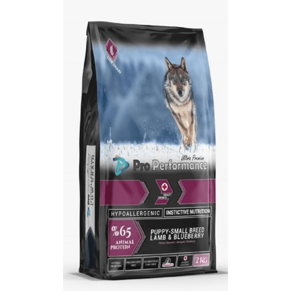 Pro Performance Ultra Premium Kuzulu ve Yaban Mersinli Küçük Irk Yavru Köpek Maması 12 Kg