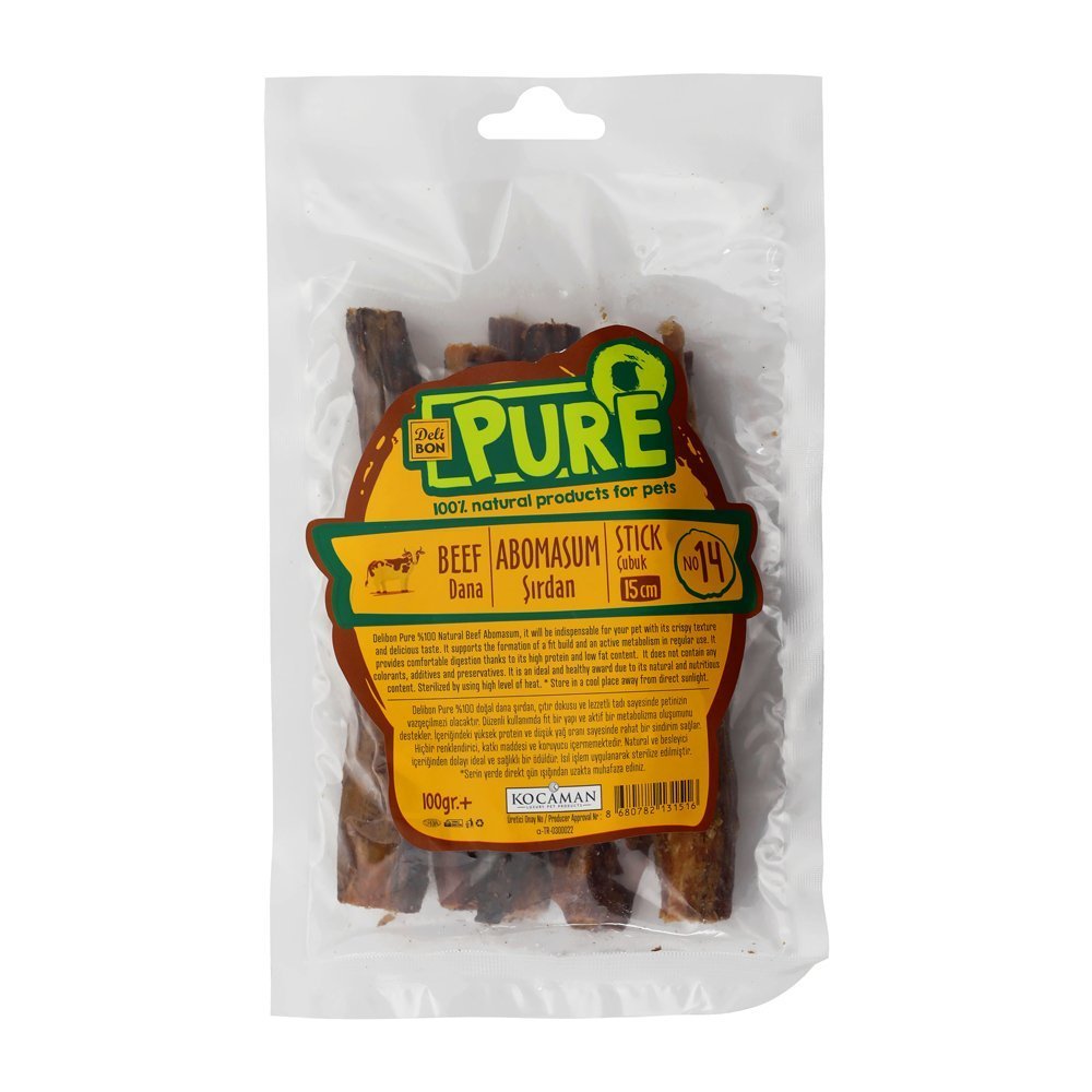 Delibon Pure Dana Kurutulmuş Ödül Şırdan 100 Gr
