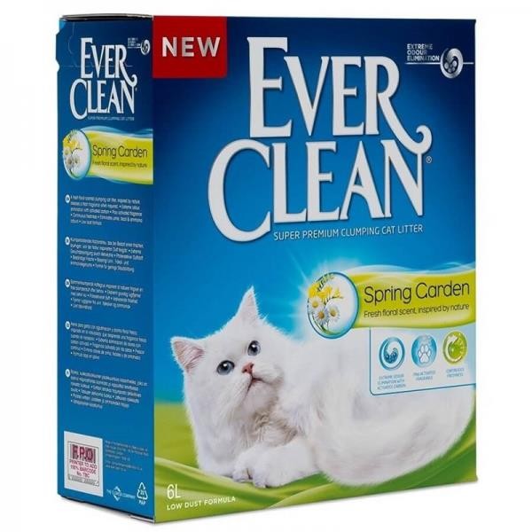 Ever Clean Spring Garden Çiçek Kokulu Topaklanan Kedi Kumu 6 Lt