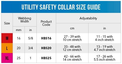 Rogz Utility Safety Halsband XL Geel Boyun Tasması