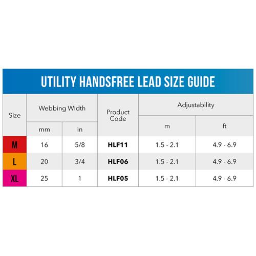 Rogz Utility Handsfree Lijn L Rood Gezdirme Tasması
