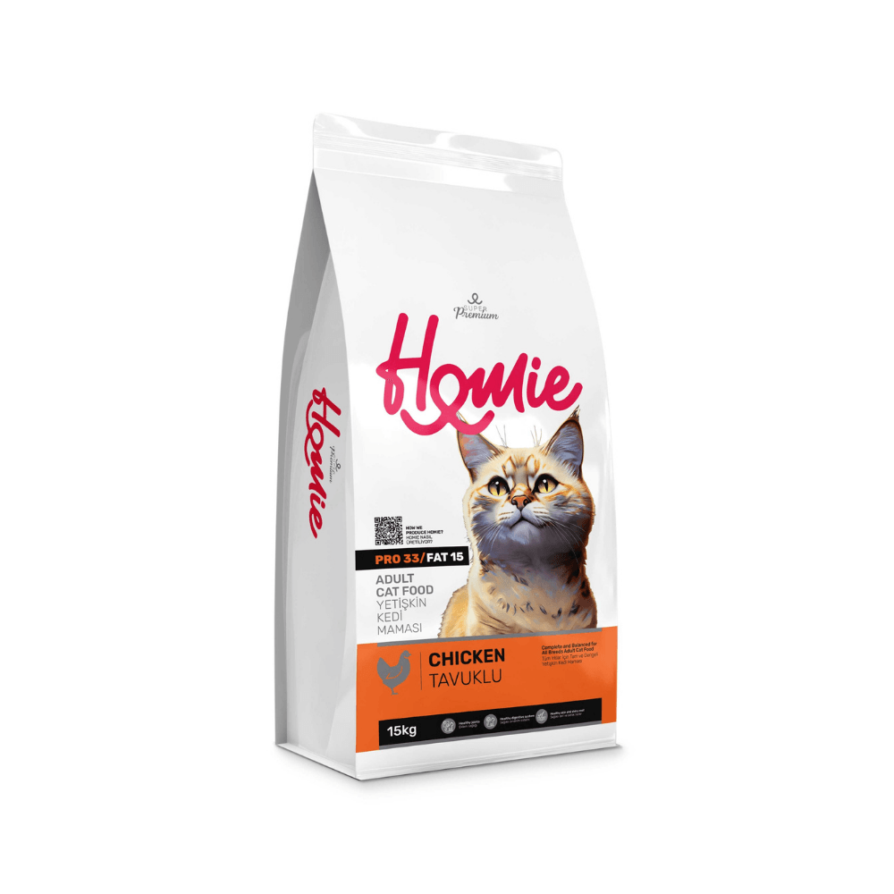 Homie Süper Premium Tavuklu Yetişkin Kedi Maması 15 Kg