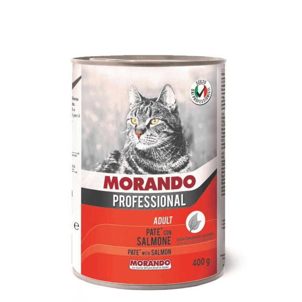 Morando Pate Somonlu Yetişkin Kedi Konservesi 400 Gr